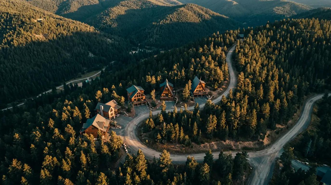 Real estate investor reviewing multiple short-term rental property documents with material participation hour tracking for STR grouping election strategy